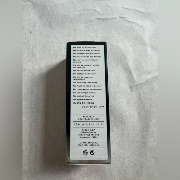 PSA MIDNIGHT COURAGE Rosehip & Bakuchiol Retinol Night Oil 15ml 0,5 Fl.oz - Picture 3 of 6